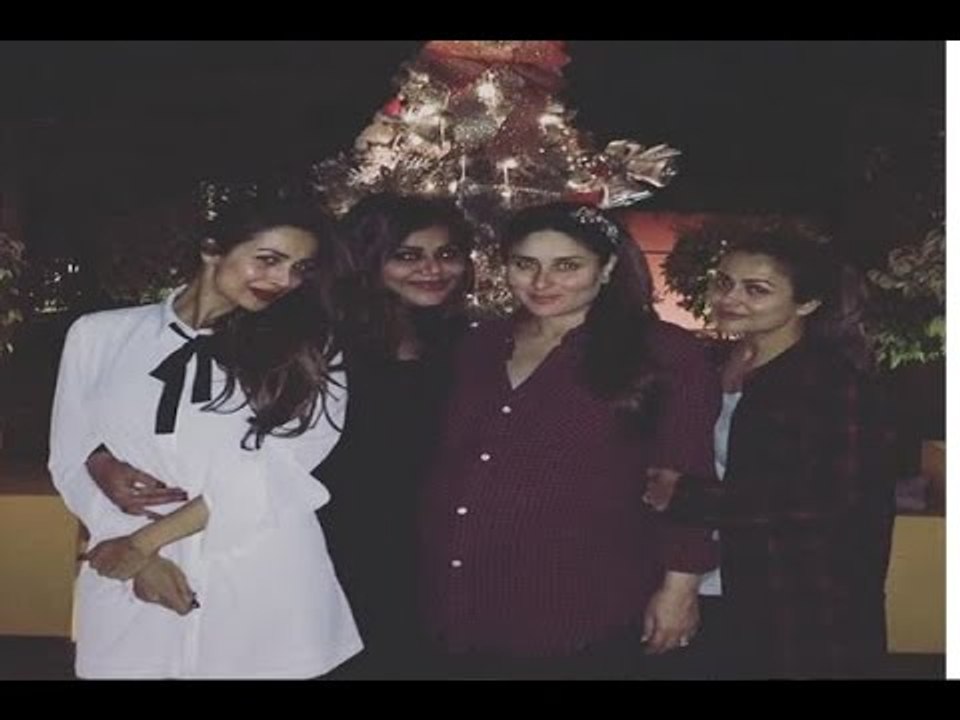 In Graphics:          Mom-To-Be Kareena Kapoor Celebrates Pre-Christmas Bash With Her Best