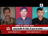 Mortal remains of Pampore attack martyrs flown to their native places
