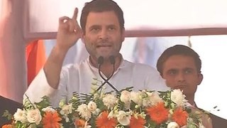 FULL SPEECH- Modi firebombed poor with demonetisation: Rahul Gandhi in Jaunpur rally