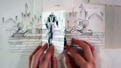 Ce mec est un geenie  By Serene Teh pour la sortie du film Assassins Creed
