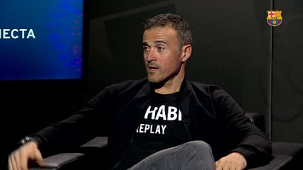 Luis Enrique: “We have a nice challenge before us in La Liga”