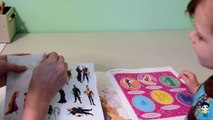 Tangled Reusable Sticker Book (Disney Tangled) - Kinder Playtime