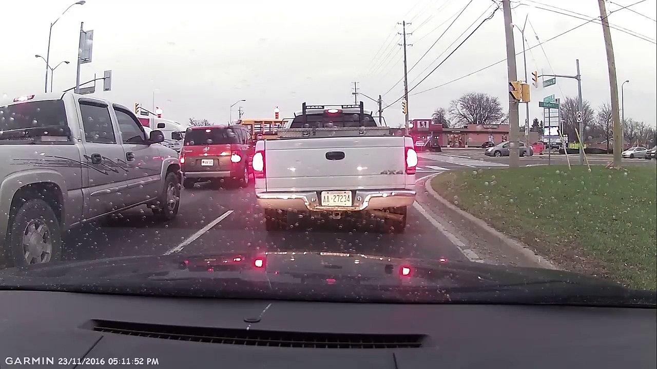 cyclist tries a more extreme form of braking