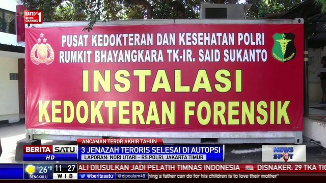 Salah Satu Teroris Tewas adalah Residivis yang Dicuci Otak