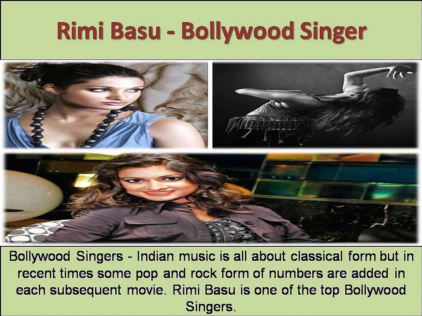 Bollywood Singers