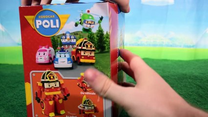ROBOCAR POLI ✩ Robocar Poli la voiture transformable Roy ✩ Roy le camion pompier