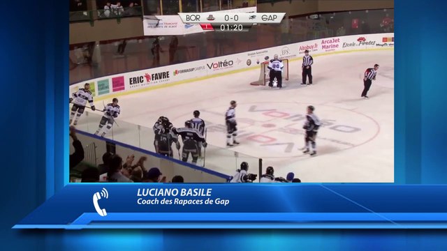 D!CI TV : La déception de Luciano Basile après l'élimination des Rapaces de Gap