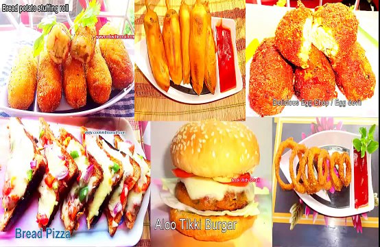 Evening Snacks recipes 6 Type Quick and Easy Simple Tea Time Snacks Recipes Indian Snacks Recipe