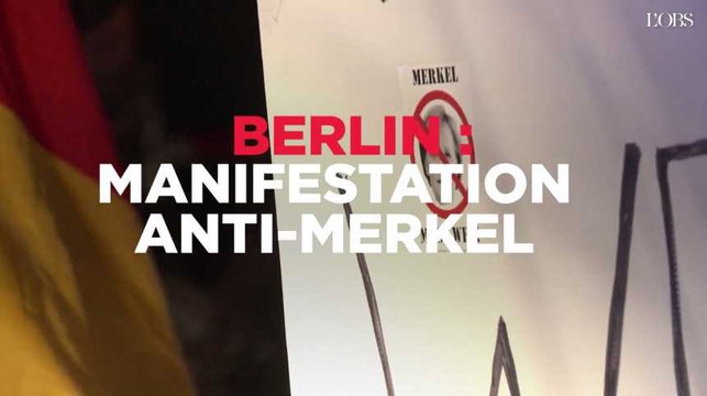 Berlin : manifestations anti-Merkel deux jours après l'attaque