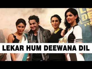 Kareena Kapoor, A. R. Rahman, Karan Johar At The Music Launch Of 'Lekar Hum Deewana Dil'