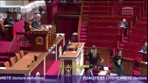 Lecture définitive du projet de loi Egalité et Citoyenneté : allocution d'Emmanuelle Cosse