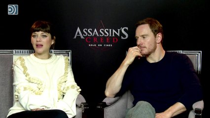 Entrevista a Michael Fassbender y Marion Cotillard por 'Assassin's Creed'