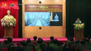 Bộ trưởng Tô Lâm phát biểu tại hội nghị lần thứ tư ban chấp hành TW Đảng khóa XII
