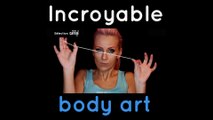 Cette femme réalise d'incroyables peintures sur le corps !