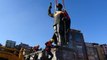 Rize'de Atatürk Anıtı'nın kaldırılmasına tepki vatandaşlar tepki gösterdi