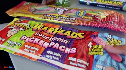 EXTREME SOUR WARHEADS CANDY CHALLENGE ON A PLANE!!