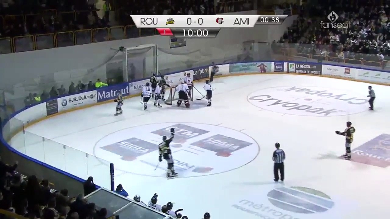 CdF - 1/4 finale : Rouen - Amiens : 1-0 (highlights)