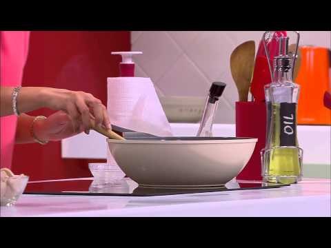 مكرونة بالسبانخ والمشروم | سالي فؤاد