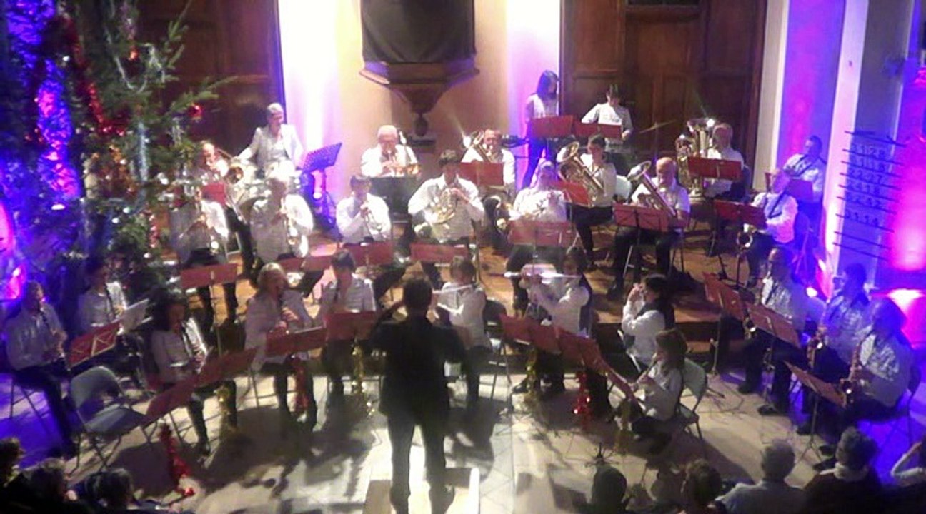 "Jingle Bells" par l'Harmonie-Fanfare de Lamastre