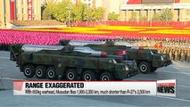 N. Korea's Musudan missile has shorter range than initially thought: 38 North