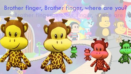 Julius JR Finger Family Song - Daddy Finger Nursery Rhymes - kids songs