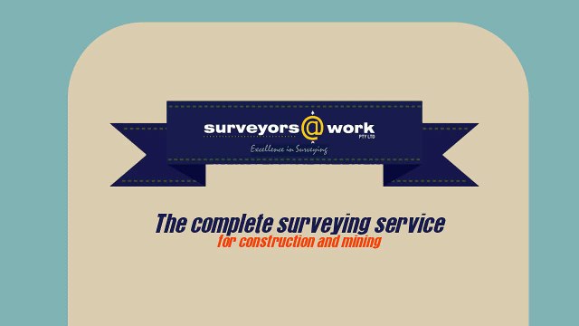 The complete surveying service - Surveyors @ Work