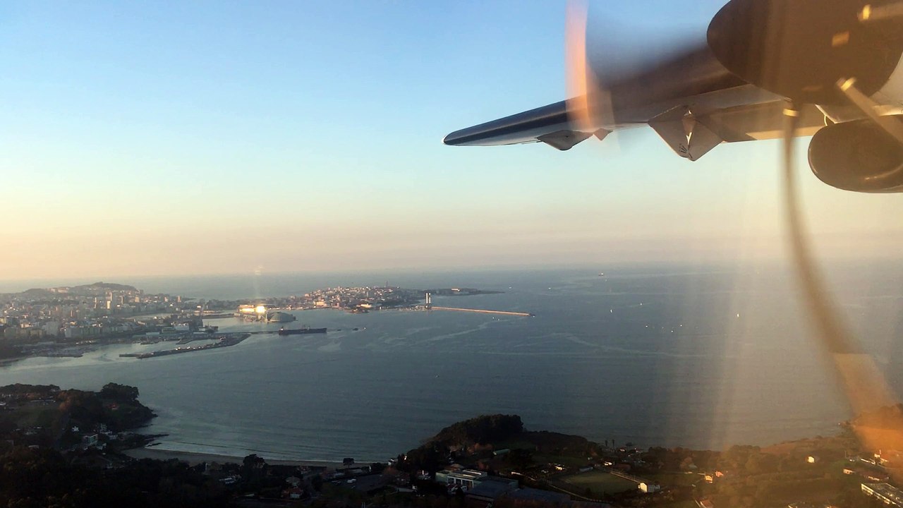 Arrival in Coruna