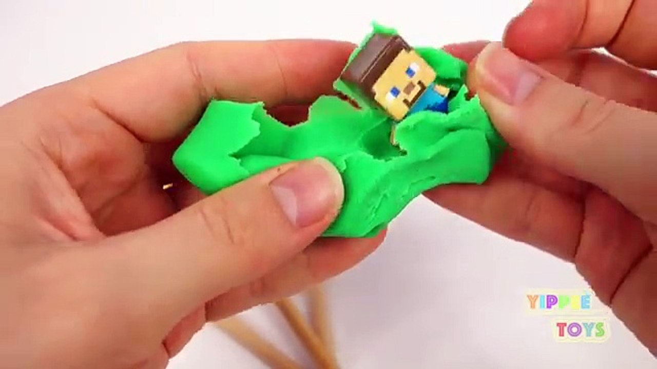 Play Doh Lollipops Surprise Eggs Lalaloopsy MLP Spiderman Minecraft Shopkins Frozen