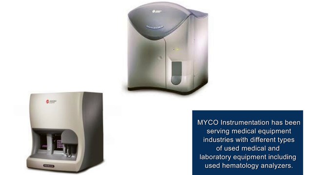 Used Hematology Analyzer Equipment for Your Medical Needs