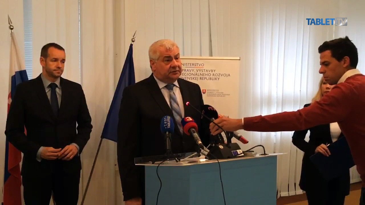 ZÁZNAM: TK ministra dopravy, výstavby a regionálneho rozvoja SR Árpáda Érseka