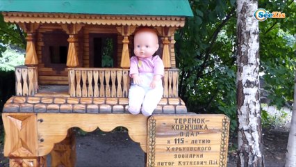 ✔ Кукла Ненуко и Юля на прогулке в Зоопарке / Nenuco Doll and Julia are walking in the Zoo ✔