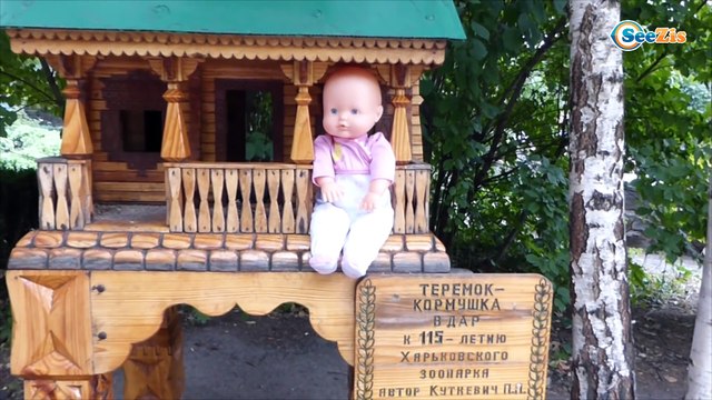 ✔ Кукла Ненуко и Юля на прогулке в Зоопарке / Nenuco Doll and Julia are walking in the Zoo ✔