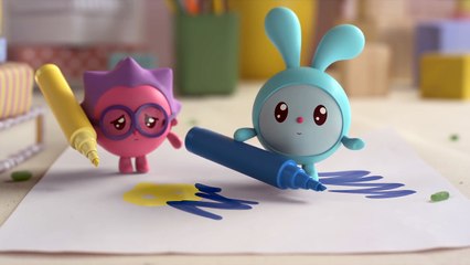 Малышарики - Фломастеры (3 серия). Обучающий мультик для малышей 0-4 лет