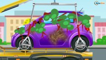 Cartoon for kids about Service Vehicles - The Tow Truck - Cars & Trucks Cartoons for children