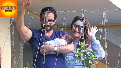 First Official Look! Kareena Kapoor's Baby Boy Taimur Ali Khan Pataudi | Bollywood Asia