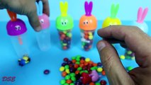 Candy Skittles Rainbow Surprise Egg Toys Mickey Mouse Peppa Pig Toy Story Olaf Frozen