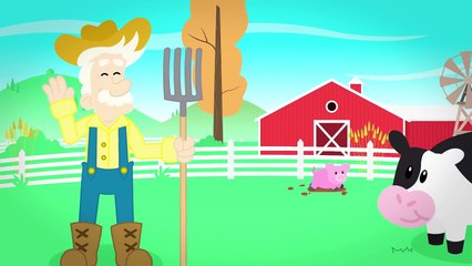 Old MacDonald Nursery Rhyme | Kids Songs | by Little Angel