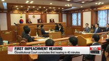 Impeachment hearing starts with Court asking about president's 'missing hours'