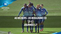 J17 : AS Béziers - US Boulogne CO (2-1), le résumé