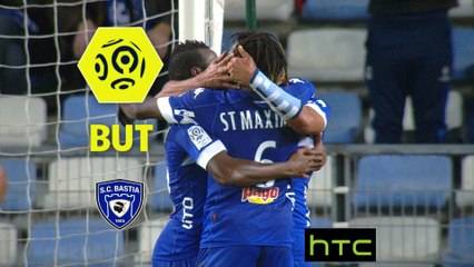 But Alexander DJIKU (83ème) / SC Bastia - Olympique de Marseille - (1-2) - (SCB-OM) / 2016-17