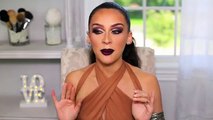 SMOKED PURPLE GRUNGE GLAM Carli Bybel