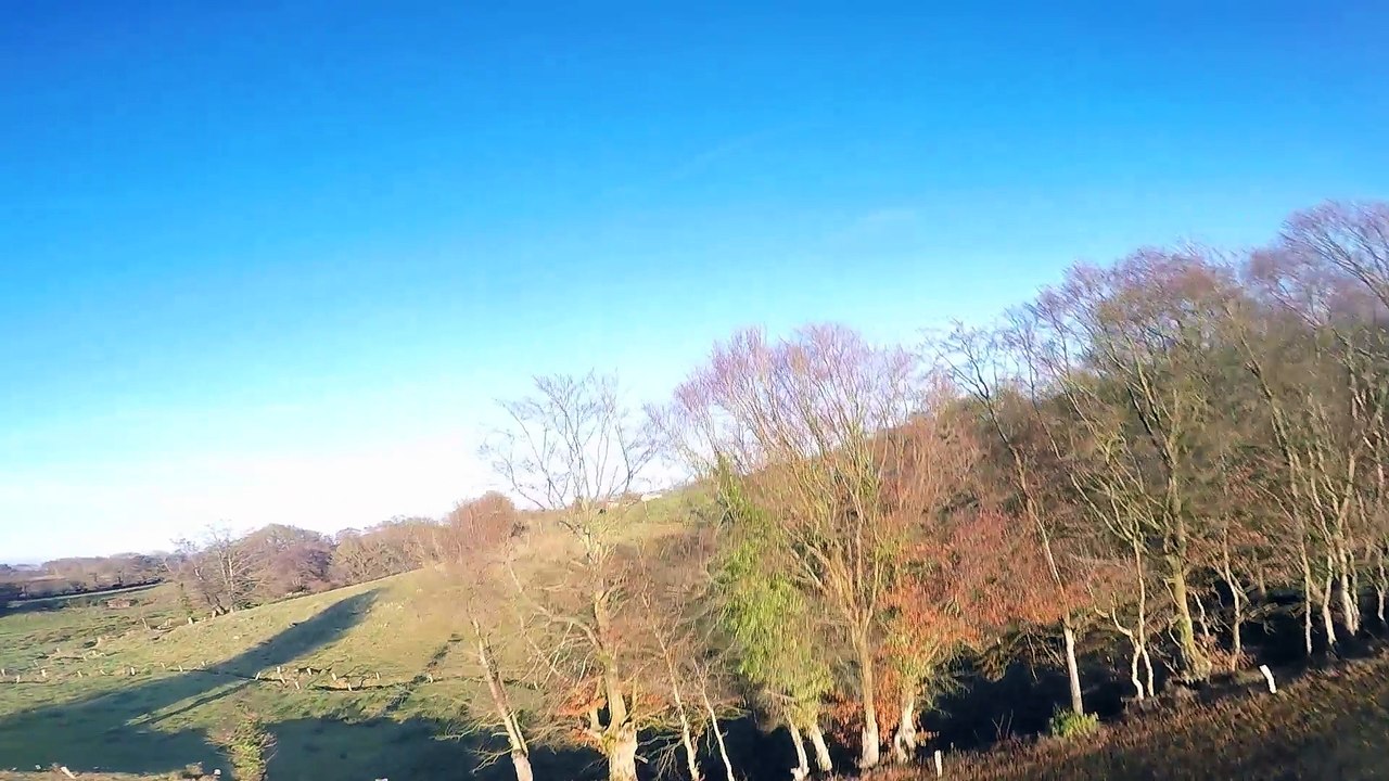 Soleil couchant sur le bocage // Drone freestyle