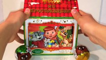 Трое из Простоквашино Конфитрейд , как набор Surprise Eggs Винни-Пух