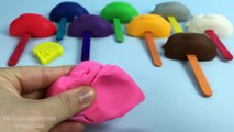 Play and Learn Colours with Playdough Ducks Lollipops Fun for Kids with PJ Masks Elephant Lion Molds