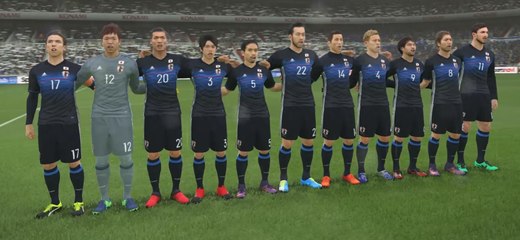 PES2017 Japan vs England【Giant Killing】