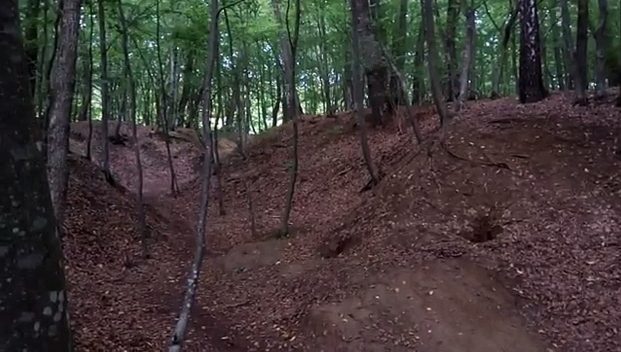 when downhill biking gets too far down