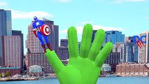 SuperHero Finger Family Nursery Rhymes | SuperHero Cartoons Finger Family Collection For Children