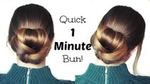Quick And Easy Flower Bun Hairstyle School Hairstyles