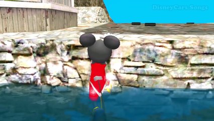 Angry Birds Spiderman & Mickey Mouse Color Lightning McQueen Nursery Rhyme for Children Funny