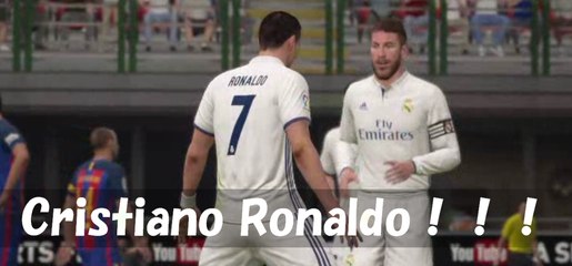 FIFA17 Barcelona vs RealMadrid 【El Clasico】